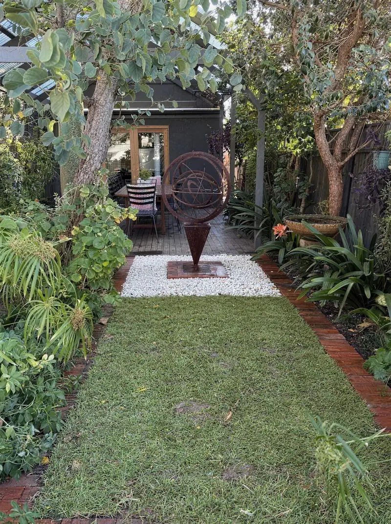New turf and garden beds installed by Garden Grit at a Norwood, Adelaide property